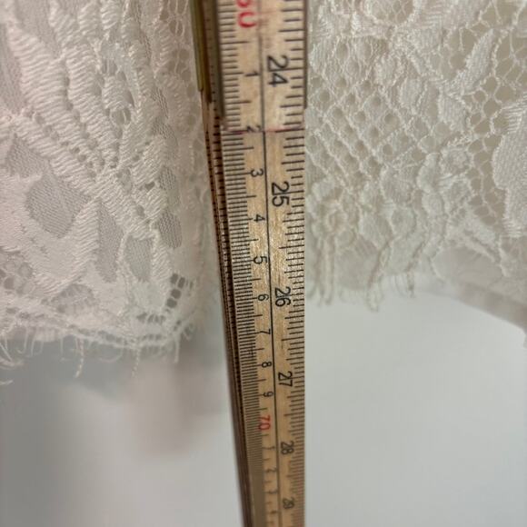 Forever 21 Lace Top Fairycore Whimsical Romantic Feminine S- Off White - Picture 5 of 5